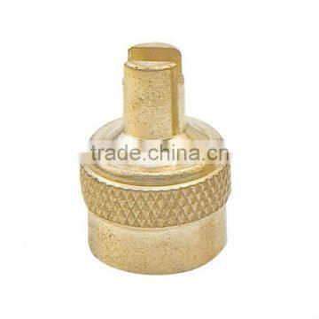 Large Bore Valve Brass Caps