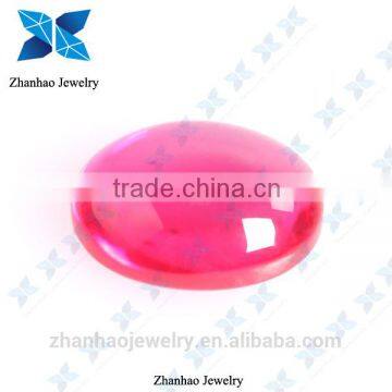 natural corundum /synthetic stone rough ruby/ruby cabochon stones