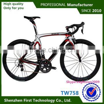 2016 canton fair hot selling super light carbon frame road bicycle for sale