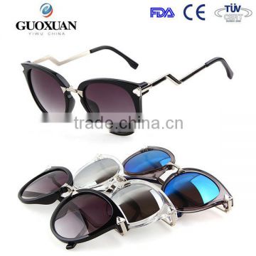 2015 newest wave temple expensive sunglasses for men