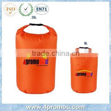 2015 Orange Waterproof beach tote bag