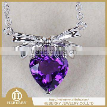 precious gemstone natural crystal stones pendant for necklace best gift