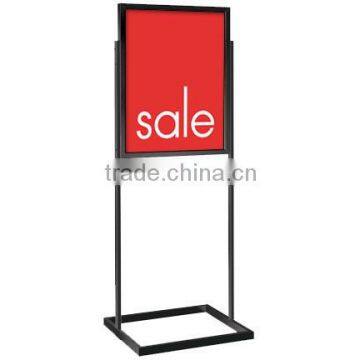 Metal Bulletin Standing Graphic Frame - for 22"W x 28"H price-off promotions Posters