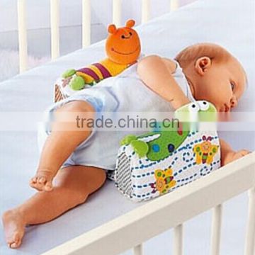 Sozzy sleep positioner, Baby Infant Safe Sleep Positioner Prevent Flat Head Shape Anti Roll Pillow Fixed