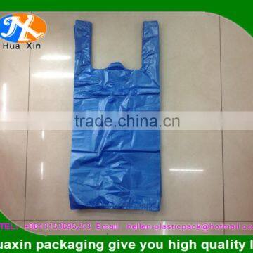 multicolored shopping bags/supermarket t-shirt plastic packaging bags