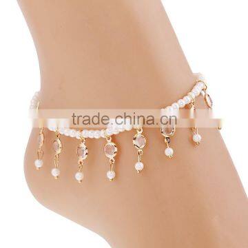 New barefoot sandals tassels foot chain jewelry