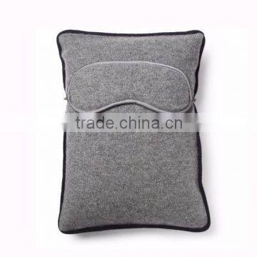 15PKEM08 Airline Suit Pure Cashmere Eyemask & Pillow