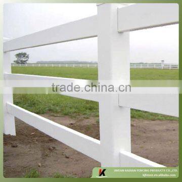 PVC pole fence