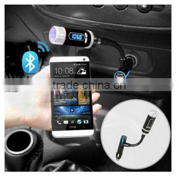 F33 Wireless Bluetooth FM Transmitter Handsfree Car Kit Long Time Standby