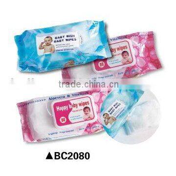 baby diaper and baby wet wipe