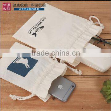 Cotton Cloth Drawstring Bags Storage Bag