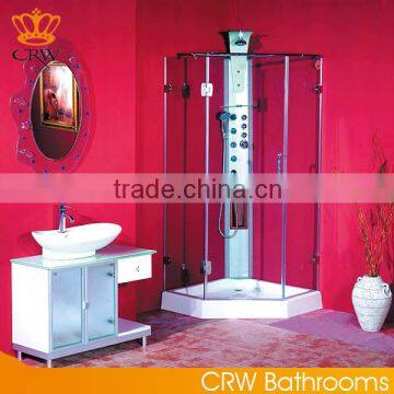 CRW Bathroom Tempered Glass Shower Cubicles