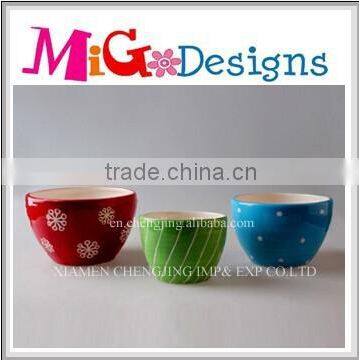 OEM Supplies Colorful Dolomite Bowl Cheap Christmas Gifts