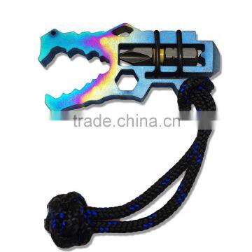 Multifunctional Titanium Wine Bottle Opener, Camping Tool photo-2