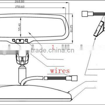 OEM Car Rear View Mirror/safety When Night Driving/for Parking/many Functions/suit Most Cars photo-2