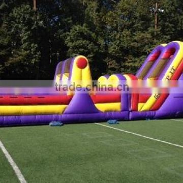 Inflatable slide with obstacles JFOC-306