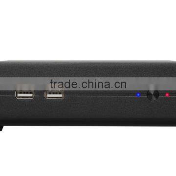 Realan HTPC Windows Linux Kodi 4K HD Haswell Fanless Cheap Mini pc With Quad Core Processor 12V 5A Power photo-2