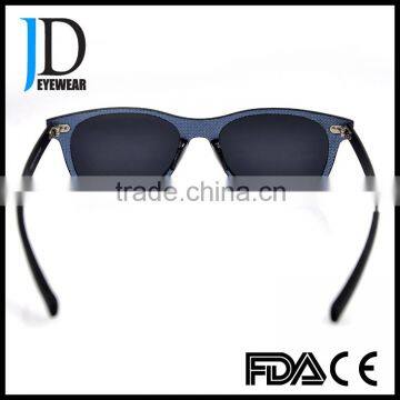 Hot Sell New Fashion Black Carbon Fiber Frame Sunglasses