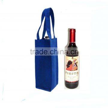 2015 new style non woven red wine bag small