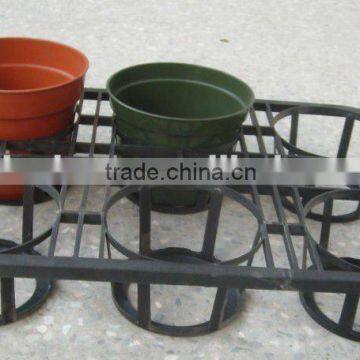 Plastic Flower pot seeding tray-6 big round hole