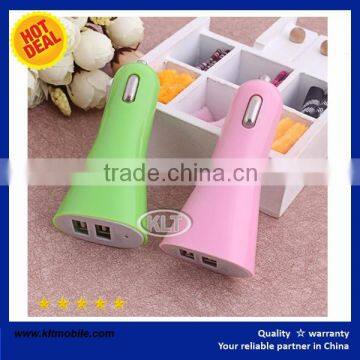 Portable cell phone charger 2 usb port for samsung phone bulk buy from china Customized Logo