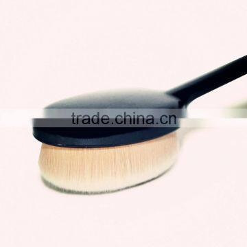 Oval cosmetic make up brush set with top quality material