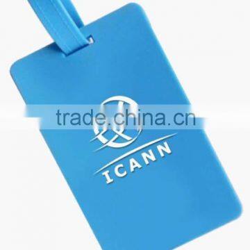 3D soft PVC luggage tag