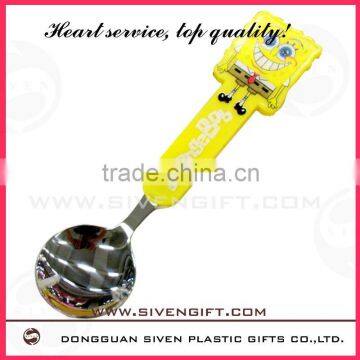 Spongebob Pvc Cover for Baby Spoon