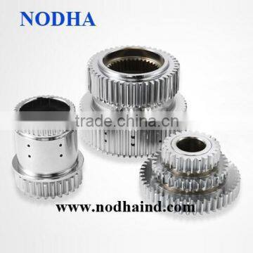 Internal spline gear, chrome plated pinion gears, precision gears