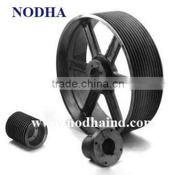 QD sheave 5V, heavy duty sheave 8V, QD bushing sheave Split taper bushing sheave NODHA DRIVES
