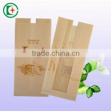China Supplier Bread Paper Bag Toast Paper Bag With Window photo-5