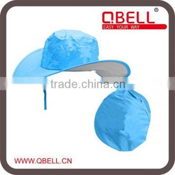 Nylon 190T Promotion Travel Folding hat/cap/fold up travel hats
