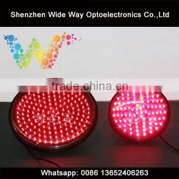 WDM factory direct price 300mm red led flashing traffic light lampwick led traffic signal