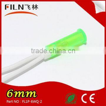 2015 FILN plastic 6mm 380v neon led mi-bulb led indicator bulb for electric oven