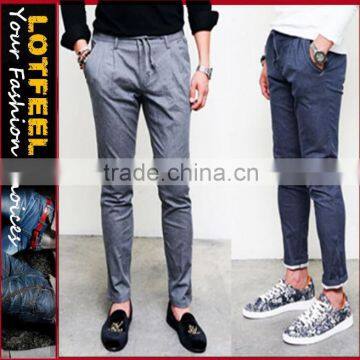 Slim Pastel Drawcord Slacks Pants (LOTG108)