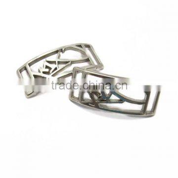 Engrave Logo Metal Custom Shoelace Charm photo-5