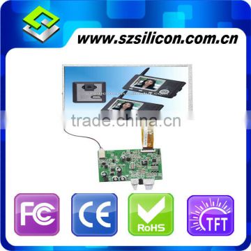 7 inch lcd display controller board with 1 way CVBS