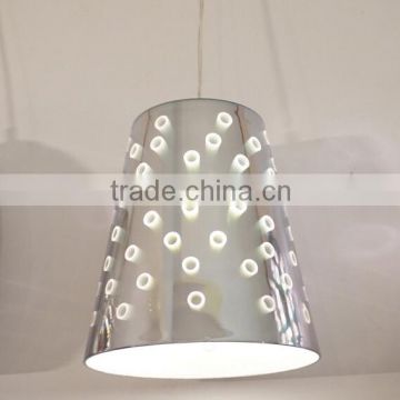 Hot Sale Modern Indoor Lighting Chrome Glass Pendant Light / Lamp