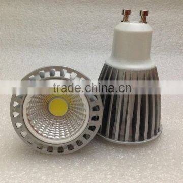 Non-dimmable AC85-265V COB 7W GU10 spotlight