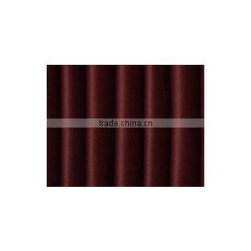 100% polyester blackout fabric for European curtain, plain curtain for hotel curtain China fabric supplier