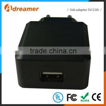 2016 Travel Accessories Wholesale Mini 5V 2.0A ul Usb Wall Charger photo-5