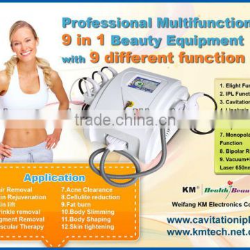 Factoy outlet fda cavitation lipo with intense pulsed light (TUV,ISO,CE,SGS)