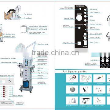 2016 Upgraded 19 Functions Facial Tool Beauty Equipment photo-2