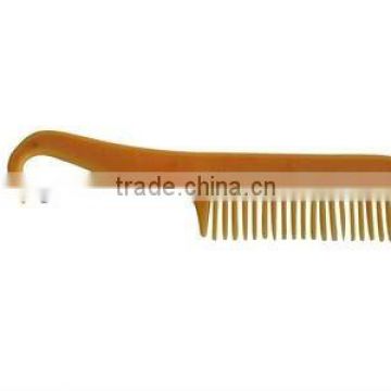 plastic horse mane comb with hook