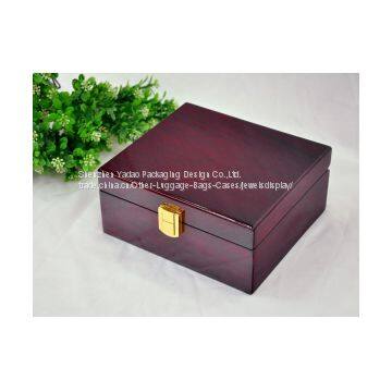 2017 newest design delicateHigh end jewelry wooden box ring box earring box pendant box bracelet box bangle box