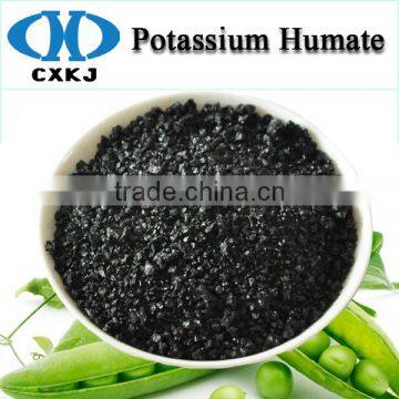 Ecocert Certificated Potassium Humate Crystals With 12% K2O
