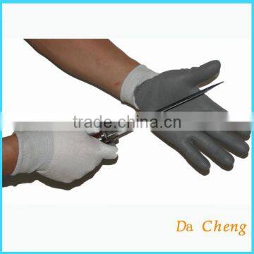 The Newest PU Coated Working Safety Cut Resistant Gloves