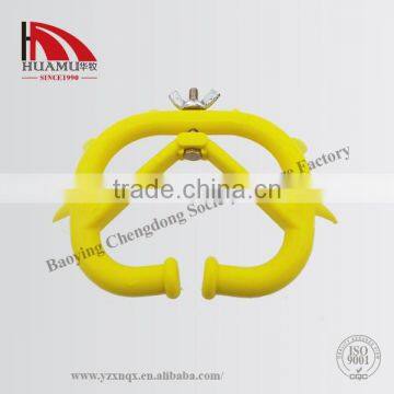 calf milk sucking preventer 120*85 mm yellow calf weaner
