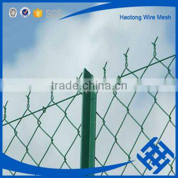 Hot sale PVC coated chain link fence