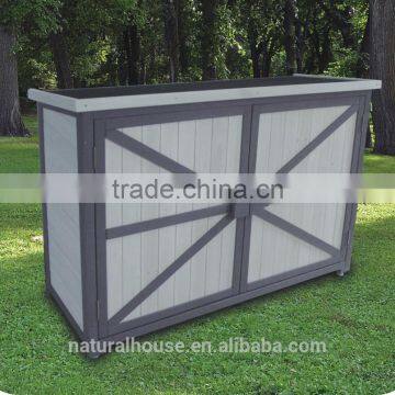 Wooden Outdoor Storage Cabinet for sale